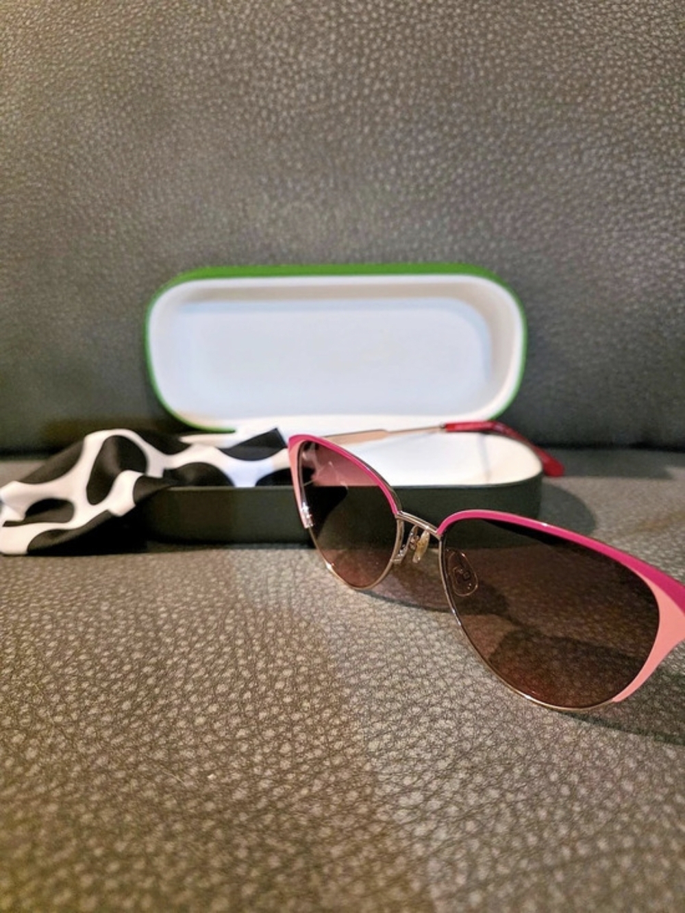 Kate Spade Ianna/G/S Cat-Eye Sunglasses Pink & Brown - Picture 2 of 8